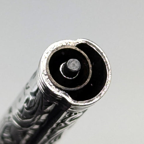 約 1905 年古董純銀自動鉛筆和沾水筆 90-112 毫米